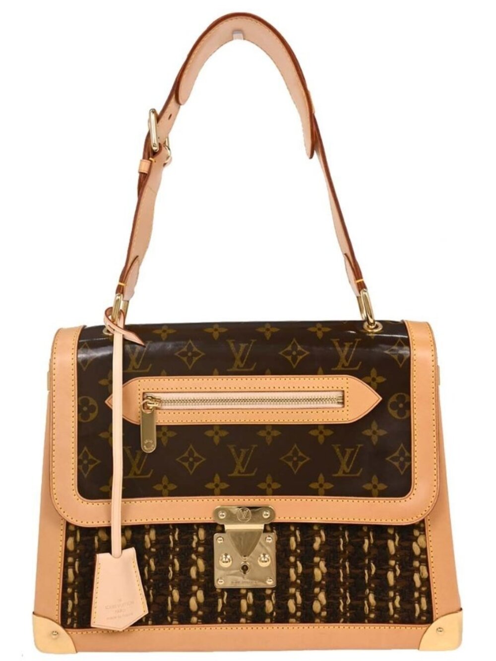 Louis Vuitton Monogram Tweddy GM Shoulder Bag M92821 SR0073 No.0037 144947
